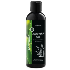 Soothing Aloe Vera Gel â€“ 4oz Organic Aloe for Hydration, Sunburn Relief & Anti-Aging â€“ Natural Moisturizer for Face & Body