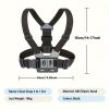 Chest Strap Cell Phone Holder,  Adjustable Cell Phone Chest Strap Holder, Outdoor Riding Chest Strap Holder, First View Shooting Accessory For Skiing