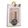 LUCKY TRENDY - Cute Hairpin Set (Pink And Gold Combination) 999825 1pc