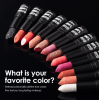 PSJ301-028   12 colors shiny matte lipstick Carved pearlescent glitter lipstick  2pc mixed sales Matte velvet lip lipstick makeup Velvet matte texture