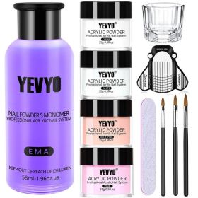 Professional Acrylic Nail Kit, Acrylic Powder And Liquid Set (Option: Look at the picture)